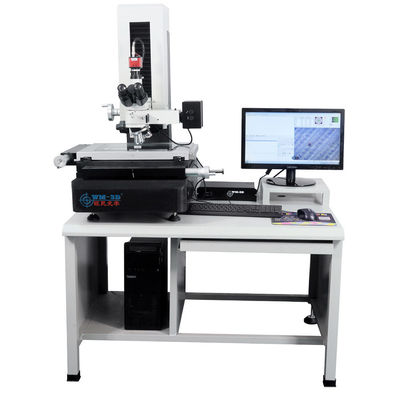 Asse DI X-Y ottico elettronico 0.0005mm del microscopio di misurazione di Digital Z con l'esposizione dell'affissione a cristalli liquidi