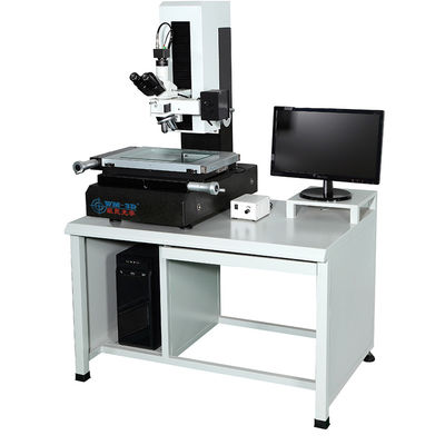 Asse DI X-Y ottico elettronico 0.0005mm del microscopio di misurazione di Digital Z con l'esposizione dell'affissione a cristalli liquidi
